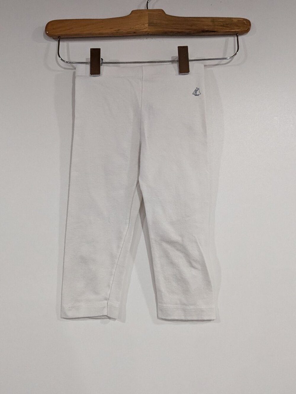 Petit Bateau Leggings White Size 5